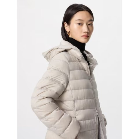Uniqlo超轻羽绒长外套 