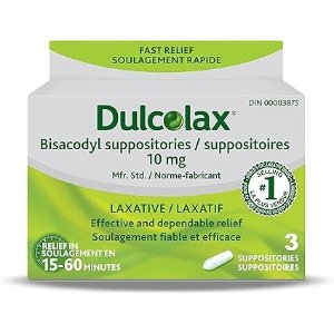 Dulcolax通便栓剂 3粒