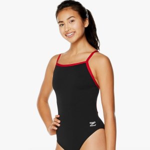 Speedo 女士连体吊带泳衣 Endurance+ Flyback