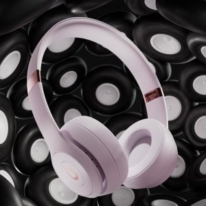 Beats Solo 4云朵粉🎧听觉盛宴 50小时续航