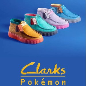 Clarks Torhill x Pokémon宝可梦联名 出于意料的联名增加啦