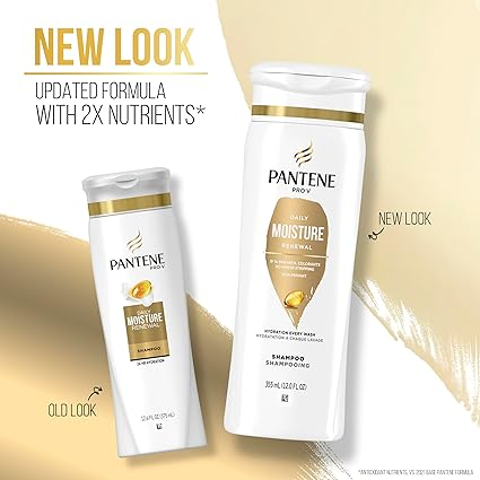 Pantene 潘婷 干发洗发水 保湿滋养顺滑 修护受损发