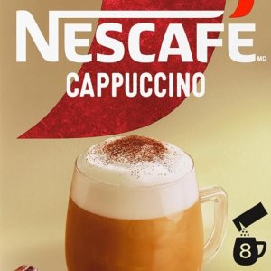 来囤❗️NESCAFÉ Gold 卡布奇诺速溶咖啡 (6件装) 主打一个高效