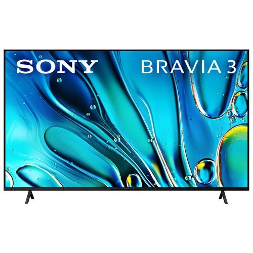 索尼 Bravia 3 65 英寸 4K UHD HDR LED 智能谷歌电视 （K65S30B） - 2024
