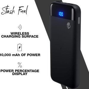 网络星期一：Skullcandy 无线便携充电宝 10000mAh🚀多功能便捷之选