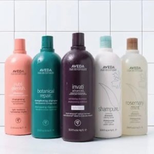 折扣延长：Aveda 买1次用半年🚨防脱紫瓶/丰盈粉瓶全降⤵️发量逆生