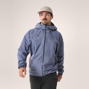 Arc'teryx Beta SL 男士冲锋衣 层云蓝 官网此色不打折！