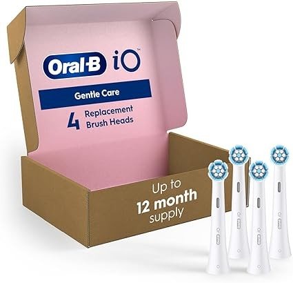 oral-B iO 系列替换刷头4个 温柔护理