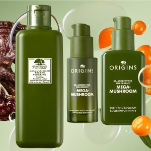 圣诞送礼：Origins 亮白精华套装$90 爆款6件套仅$38(值$125)