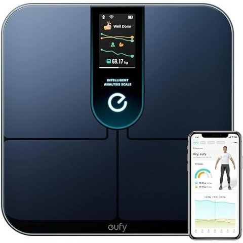 eufy & Anker Wi-Fi 智能分析体重称 跟踪 16 项健康数据