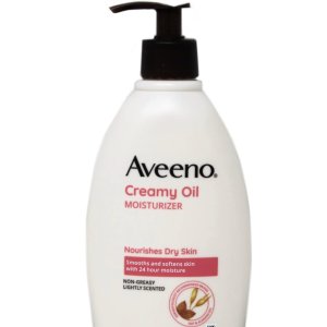 Aveeno 奶油油保湿霜354ml 富含杏仁油和燕麦 淡淡香味超安心