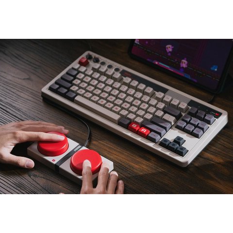 8Bitdo 八位堂复古机械键盘 灰色