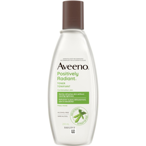 Aveeno 大豆抗过敏爽肤水200ml 无油补水改善暗沉