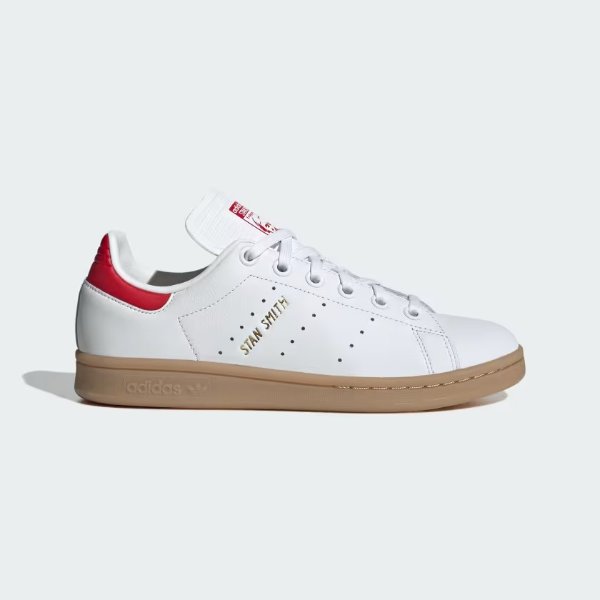 Stan Smith 大童牛筋底红尾