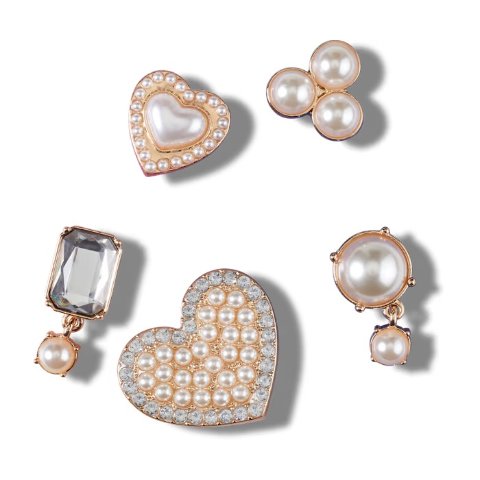 智必星鞋花5件装