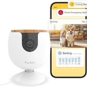 半价收❗️Furbo Mini 新款宠物摄像头、毛孩子的24小时管家