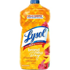 Lysol 多表面清洁剂 芒果芙蓉花味道 1.2升 有效杀菌