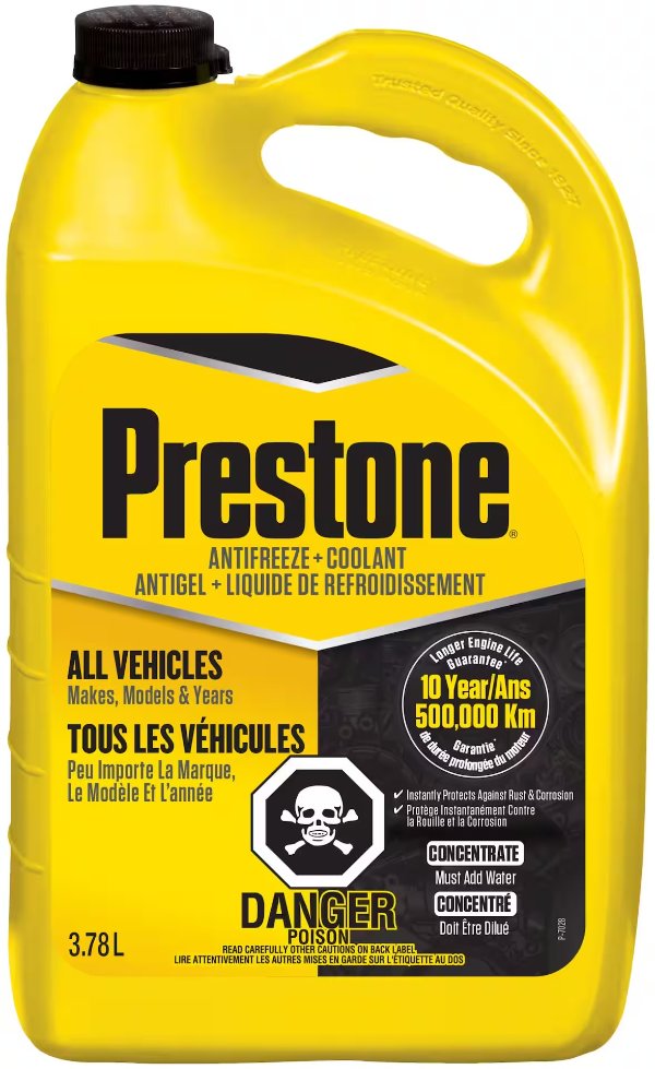 Prestone®所有载具浓缩防冻/防渗透剂