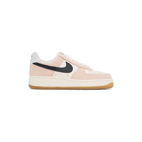 White & Pink Air Force 1 '07 Sneakers