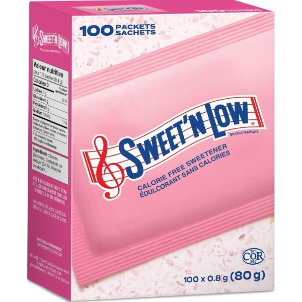 Sweet'N Low 零卡甜味剂 100包 独立装便携方便