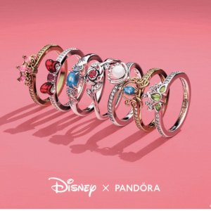 Disney x Pandora 公主戒指上架 快来看你喜欢哪个公主？