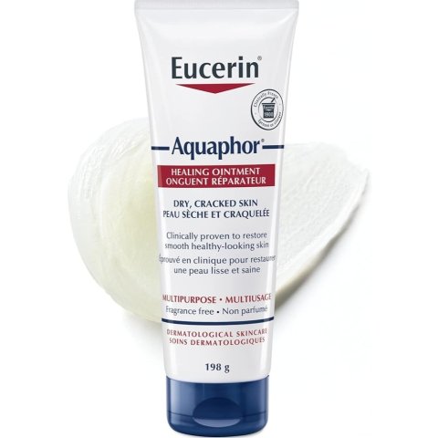 皮肤科医生推荐! 大瓶更划算！🥬白菜价🥬：EUCERIN AQUAPHOR 干性皮肤和龟裂皮肤愈合软膏$8/50g