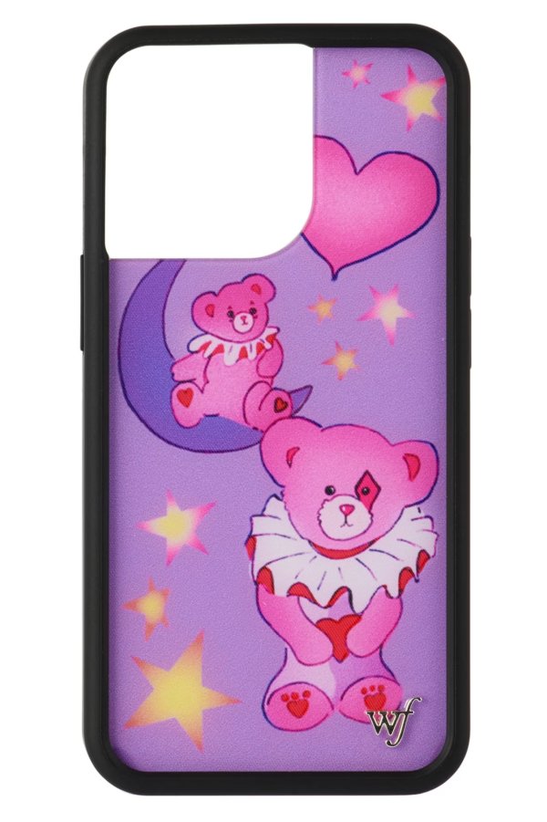 Wildflower 紫色 Harlequin Bear Hug iPhone 13 Pro