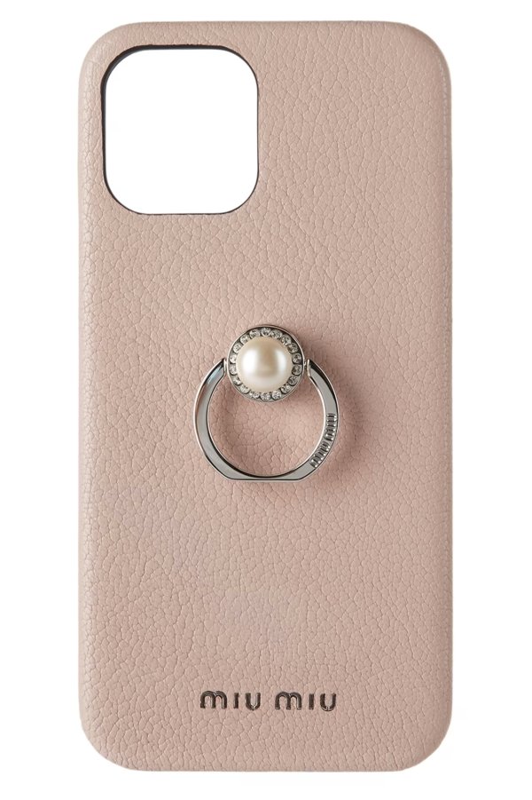 粉色 Madras Pearl Ring iPhone 12 Pro Max 手机壳