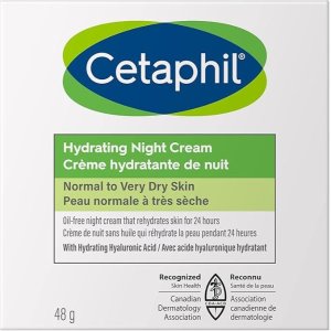 Cetaphil 丝塔芙24小时强效保湿晚霜48g 适合干性和敏肌