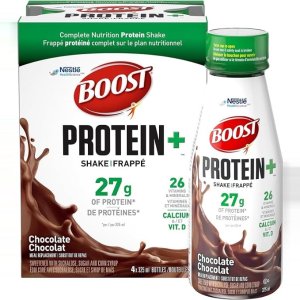 Boost Protein 巧克力代餐奶昔 来不及吃早饭随身带一瓶~