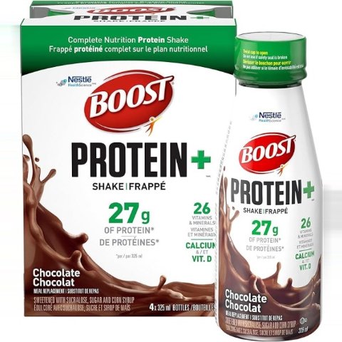 $2.3/瓶 健康美味！Boost Protein 巧克力代餐奶昔 来不及吃早饭随身带一瓶~