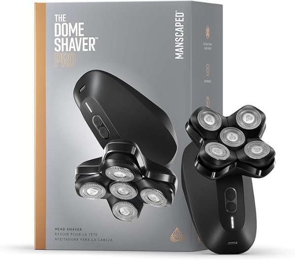 剃须刀 The Dome Shaver™ PRO 五旋转刀片设计