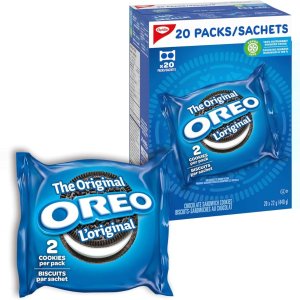 💥史低价💥：OREO 巧克力夹心饼干单个包装 20个 440 g