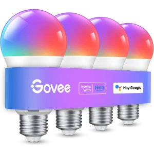 💥史低价💥：Govee 智能RGB灯泡4个 氛围感制造机⚡畅销No.1