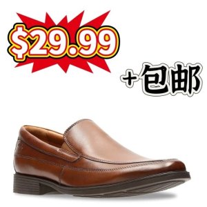 Clarks 男款Tilden Free 乐福鞋，不同尺码价格不一样！