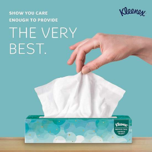 Kleenex 专业面巾纸（100张x36盒）每盒仅需$0.7