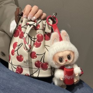 🍒情人节限定coach 奥莱樱桃系列上新 钱包$49、水桶包$99 可爱值拉满