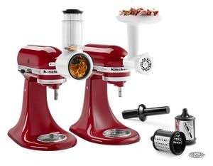 KitchenAid® 食物研磨机 + 新鲜准备切片机/切碎机附件套装