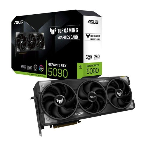 华硕TUF游戏GeForce RTX 5090 32GB GDDR7显卡
