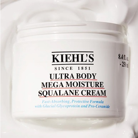 售价$66！上新：Kiehl's科颜氏高保湿身体霜﻿ 一罐解决干痒人冬日护肤难题