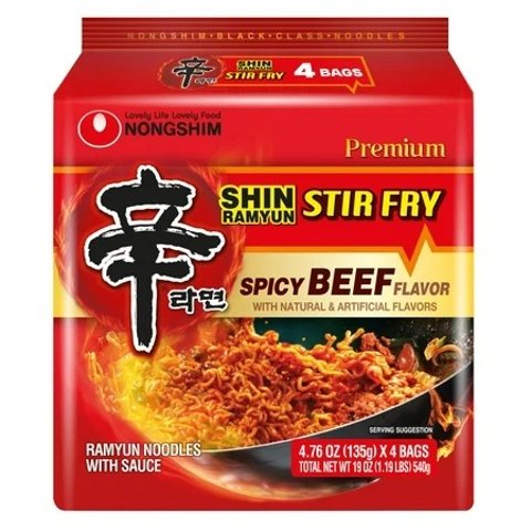 Nongshim Shin 135g x 4 干拌面