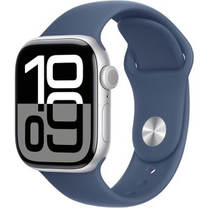 AppleWatch Series 10 蓝色+银色 [GPS 42mm] 