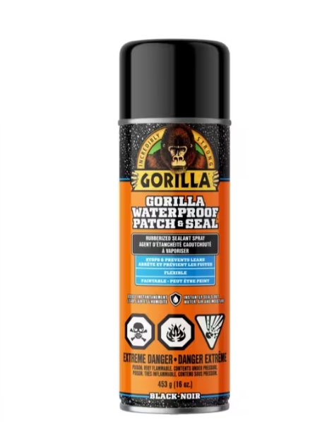 GORILLA 防水补丁和密封喷雾密封剂 - 453 克
