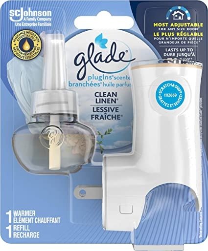 Glade 电子香薰 Clean Linen 亚麻香型