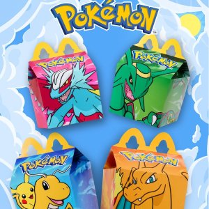 15张卡牌等你抢👇戳我看详情>>终于轮到CA❗️McDonalds 麦当劳 Pokémon主题系列来袭