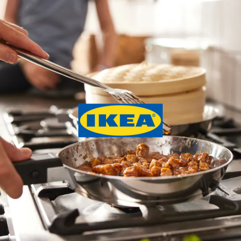 全场8.5折 超薄早餐煎锅$5🍳IKEA 厨具大促 黢黑黢黑的新品 烤箱5L锅$50⚫