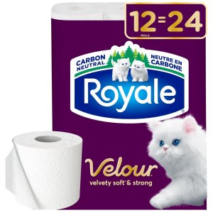 🍁加拿大制造：Royale Velour 加厚卫生纸 12大卷 相当于24卷