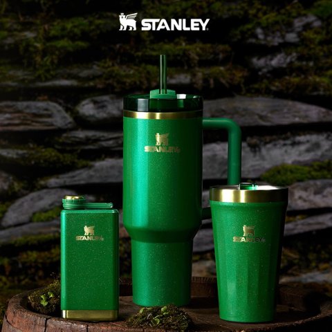 3种款式🟢$24起！上新：Stanley 三叶草绿 欢庆St. Patrick's Day☘