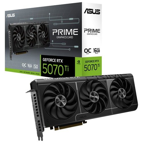 华硕Prime RTX 5070 Ti OC 16 GB