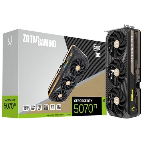 ZOTAC GeForce RTX 5070 Ti 16 GB 